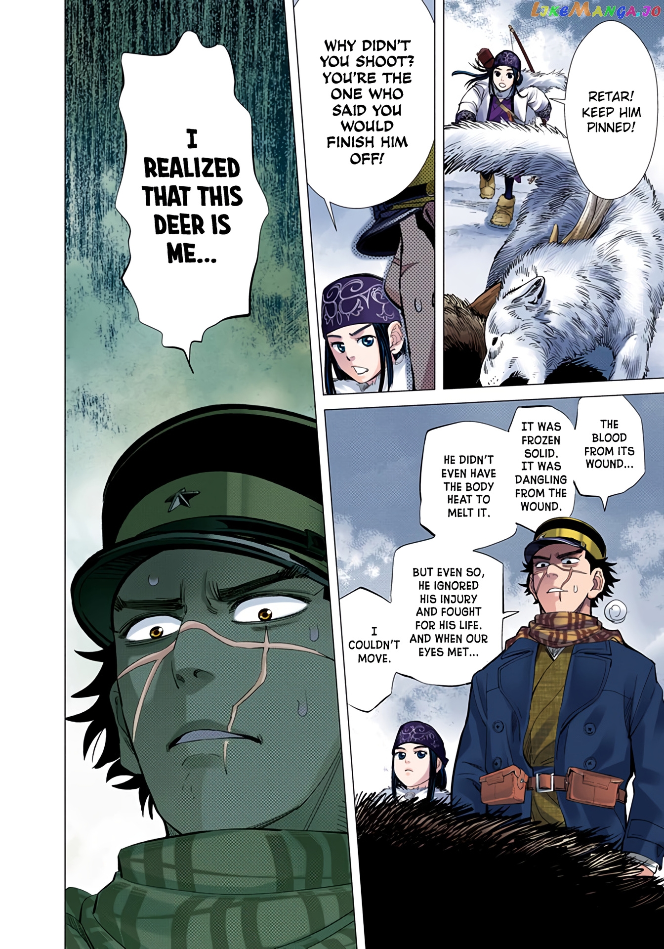 Golden Kamuy - Digital Colored Comics chapter 24 - page 15