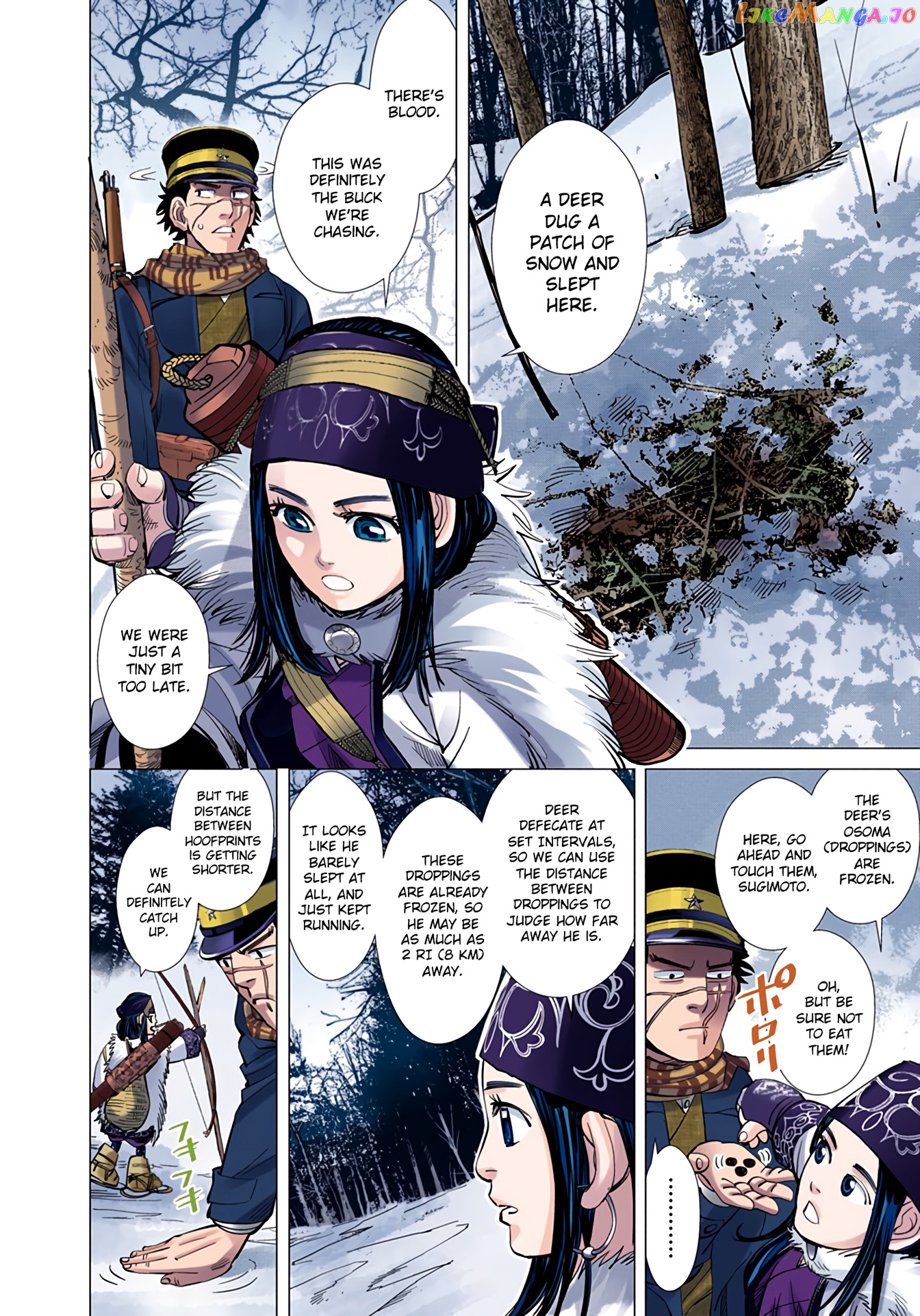Golden Kamuy - Digital Colored Comics chapter 24 - page 4