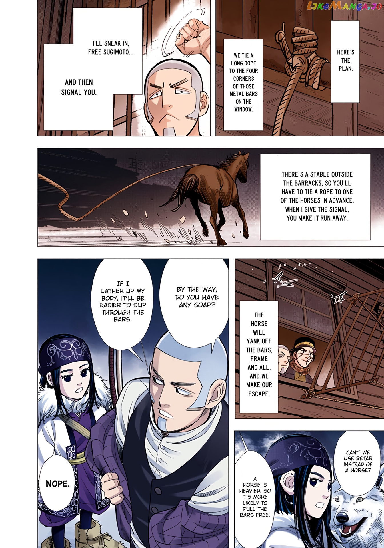 Golden Kamuy - Digital Colored Comics chapter 18 - page 12