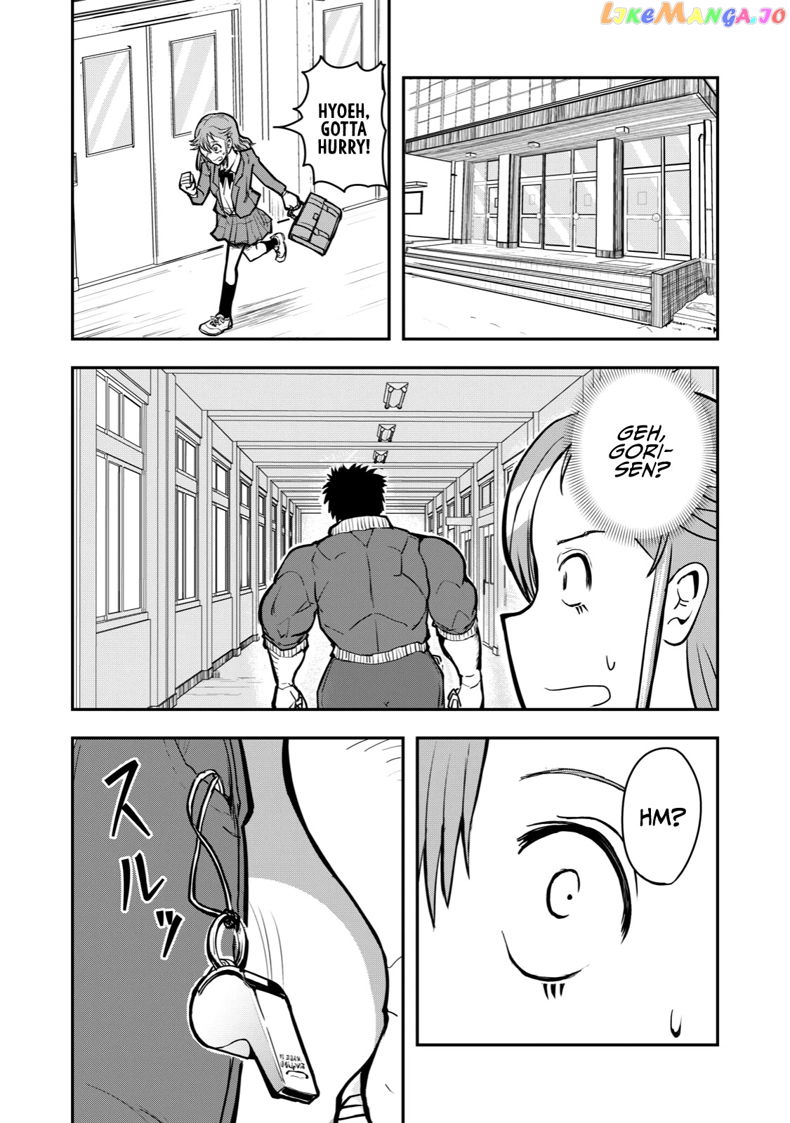 A Manga About The Kind Of Pe Teacher Who Dies At The Start Of A School Horror Movie chapter 49 - page 3