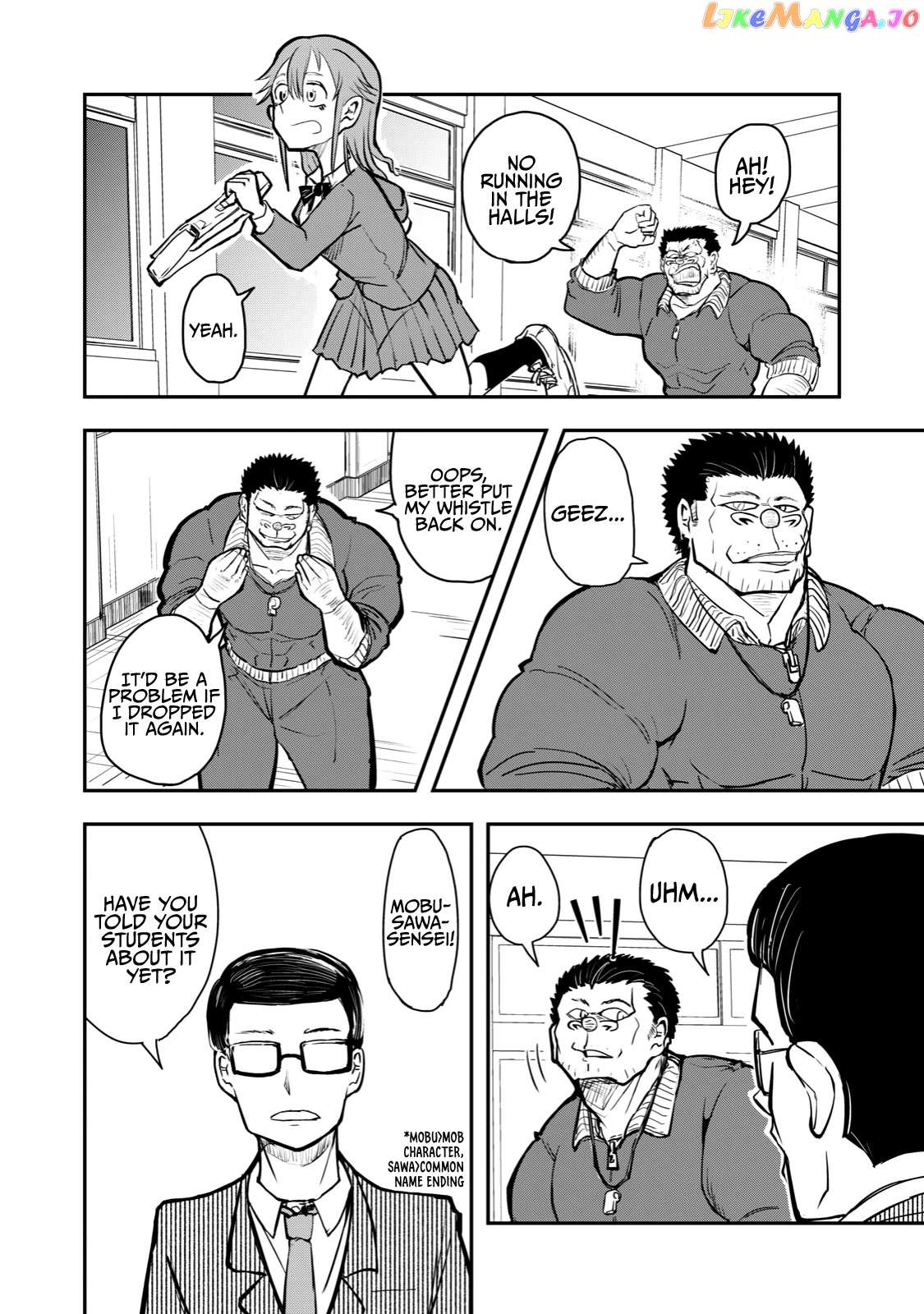 A Manga About The Kind Of Pe Teacher Who Dies At The Start Of A School Horror Movie chapter 49 - page 6