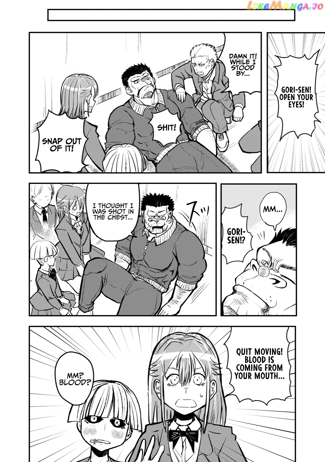 A Manga About The Kind Of Pe Teacher Who Dies At The Start Of A School Horror Movie chapter 51 - page 8