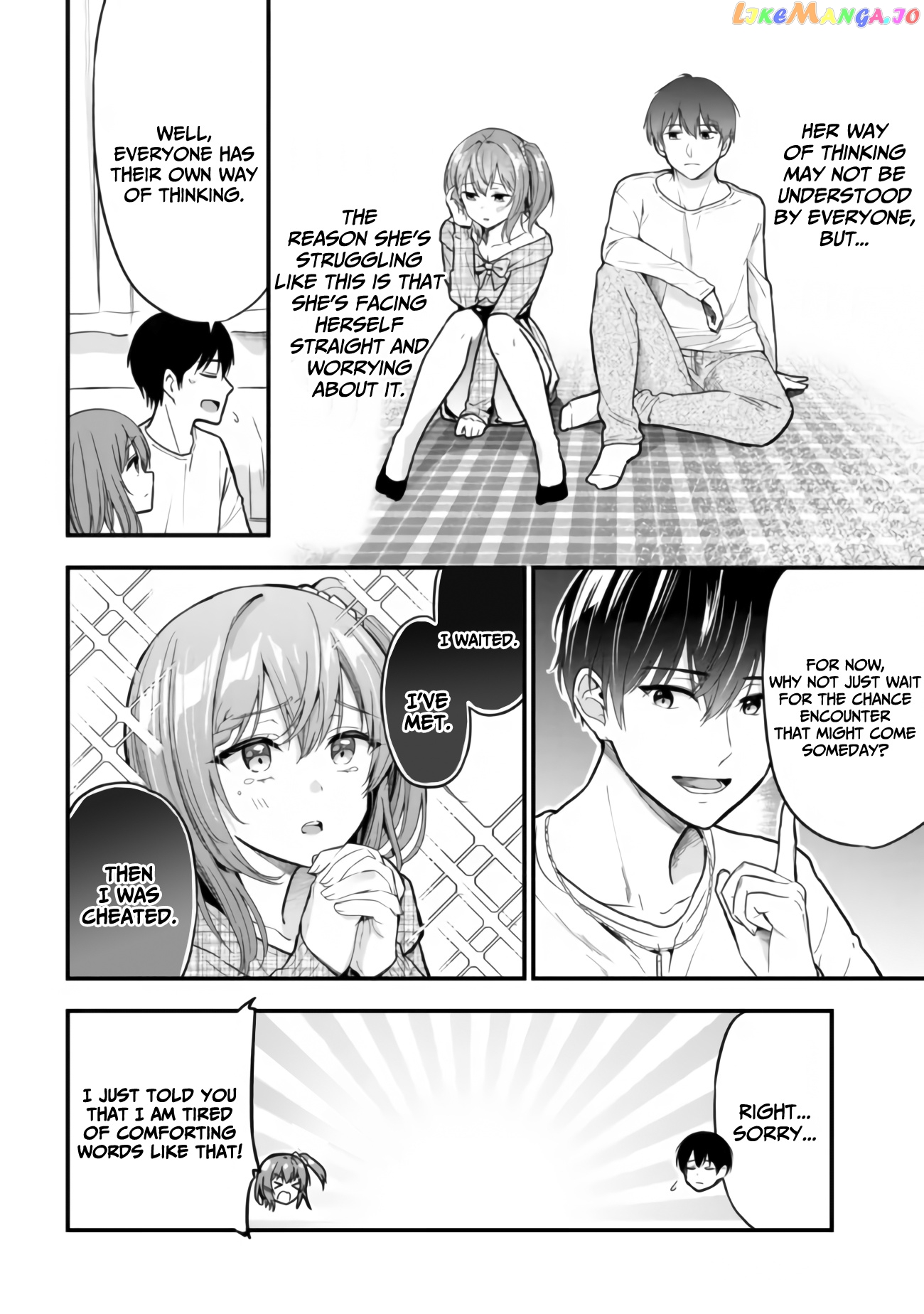 I Was Cheated On by My Girlfriend, but My Devilish Junior Now Yearns for Me chapter 7.2 - page 9