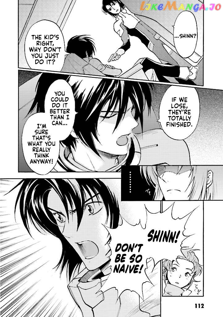 Kidou Senshi Gundam SEED Destiny the Edge Chapter 7 - page 8