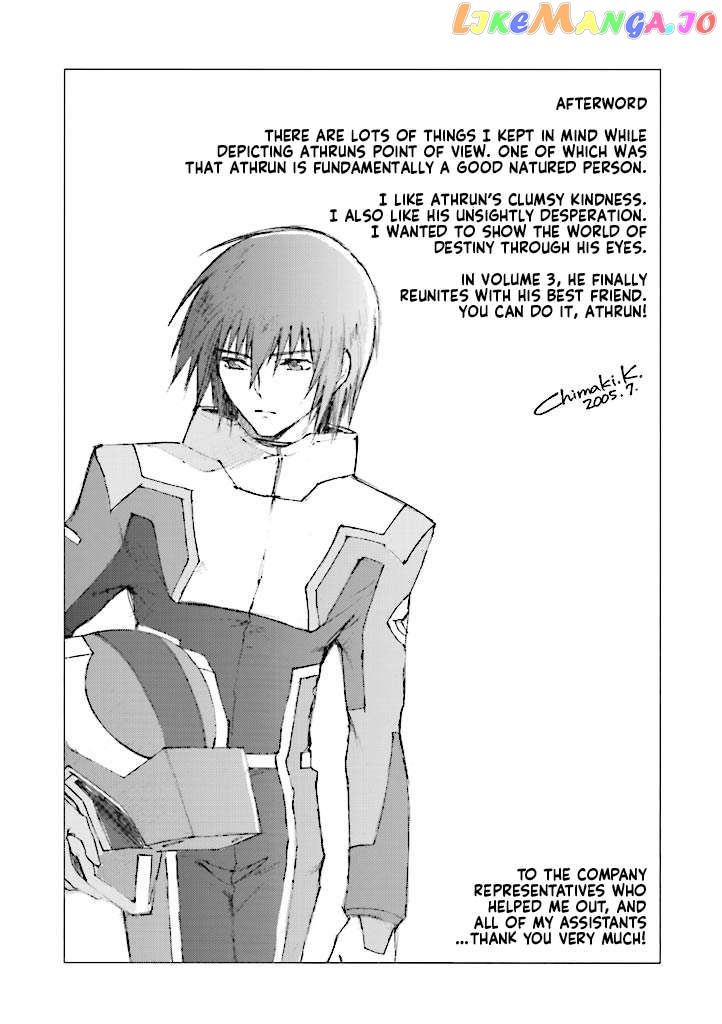 Kidou Senshi Gundam SEED Destiny the Edge Chapter 7.5 - page 22