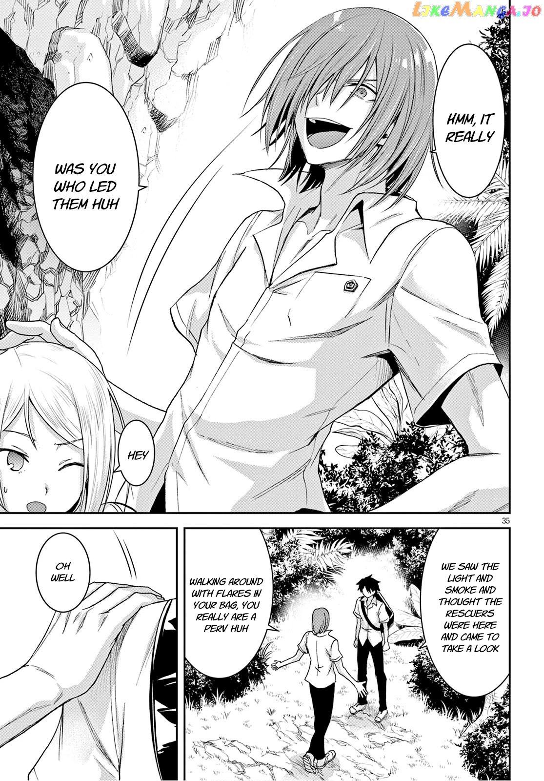 Isekai Yurutto Survival Seikatsu: Gakkou no Minna to Isekai no Mujintou ni Tenishitakedo Ore Dake Rakushou desu chapter 2 - page 36