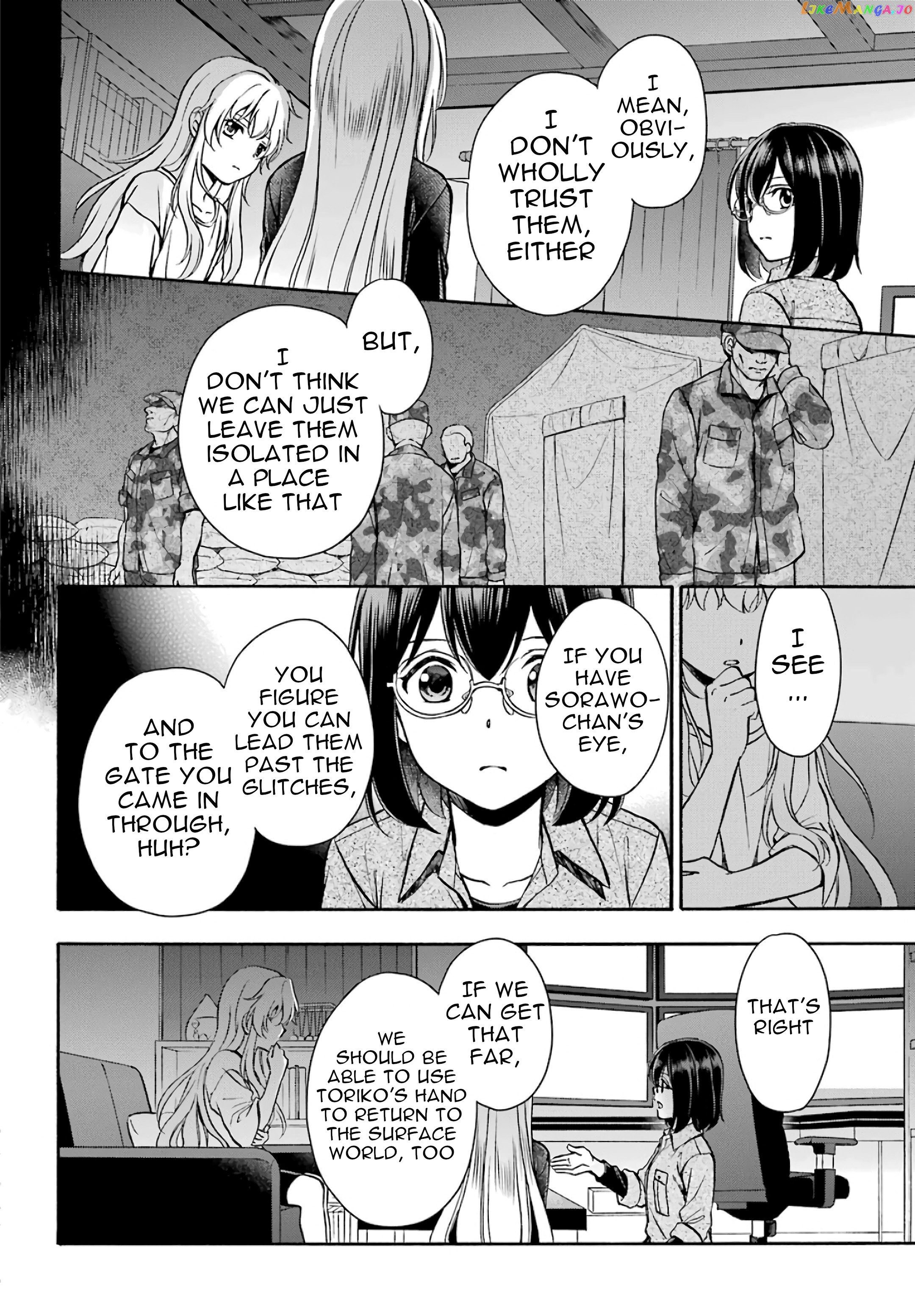 Urasekai Picnic chapter 25 - page 14