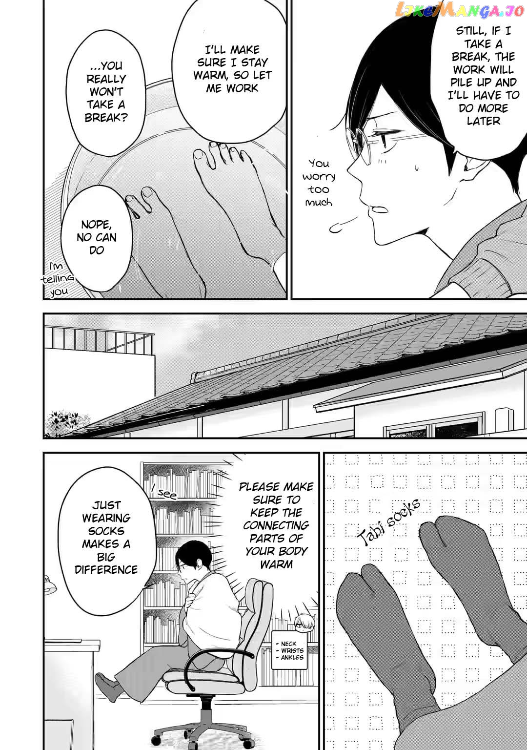 My Housemate Sano-kun Is Just My Editor chapter 14.1 - page 8