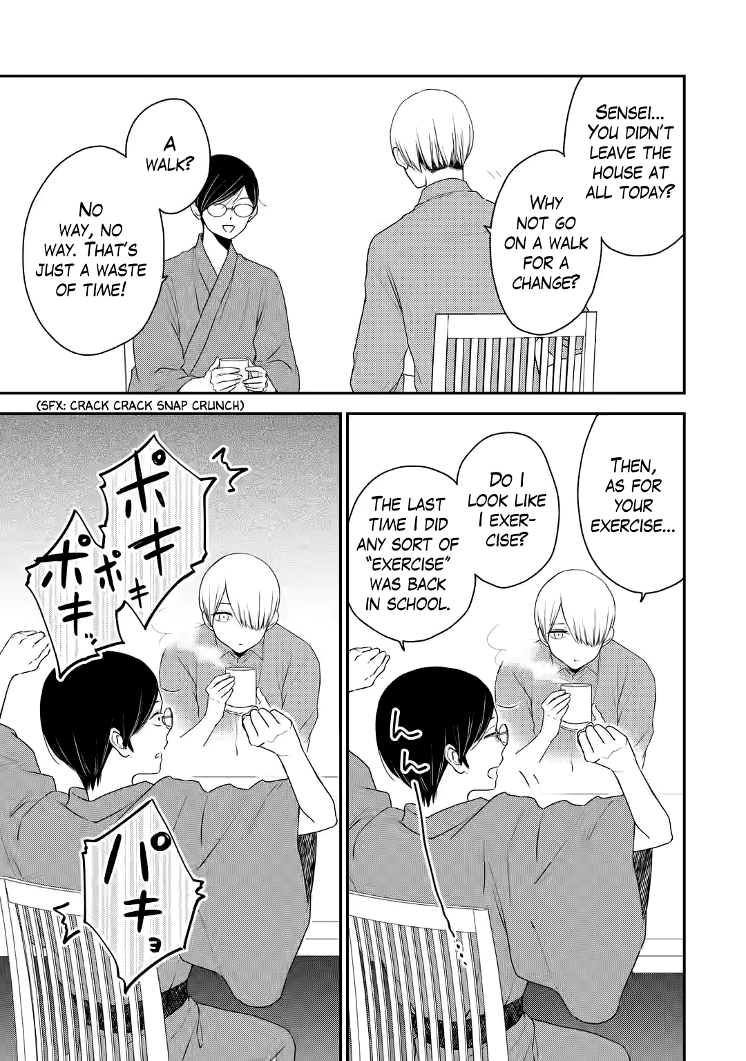 My Housemate Sano-kun Is Just My Editor chapter 3.2 - page 13