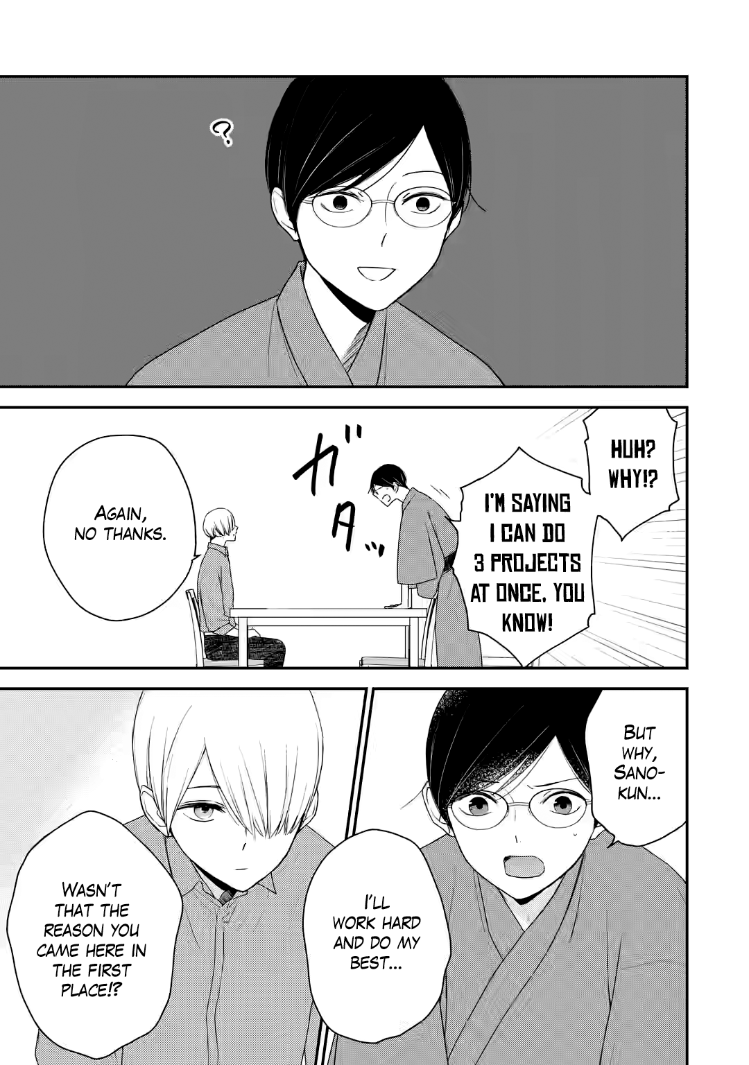 My Housemate Sano-kun Is Just My Editor chapter 3.2 - page 17