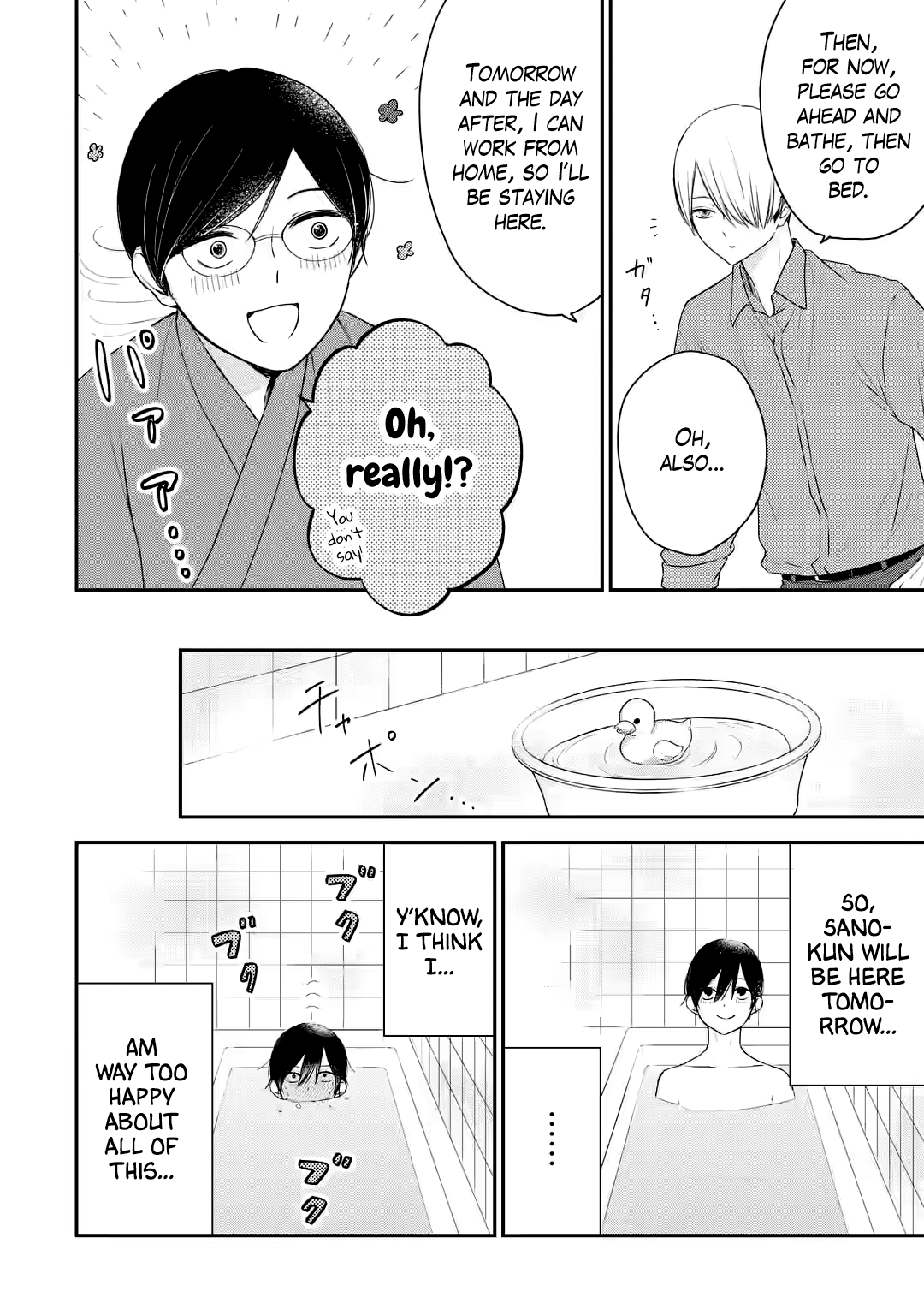 My Housemate Sano-kun Is Just My Editor chapter 4 - page 10