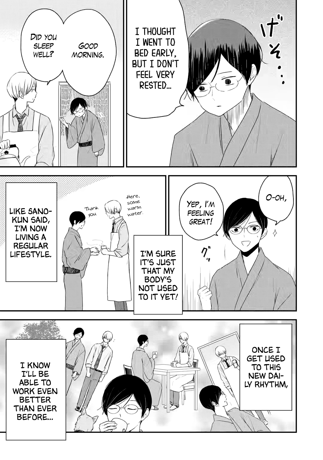 My Housemate Sano-kun Is Just My Editor chapter 4 - page 21