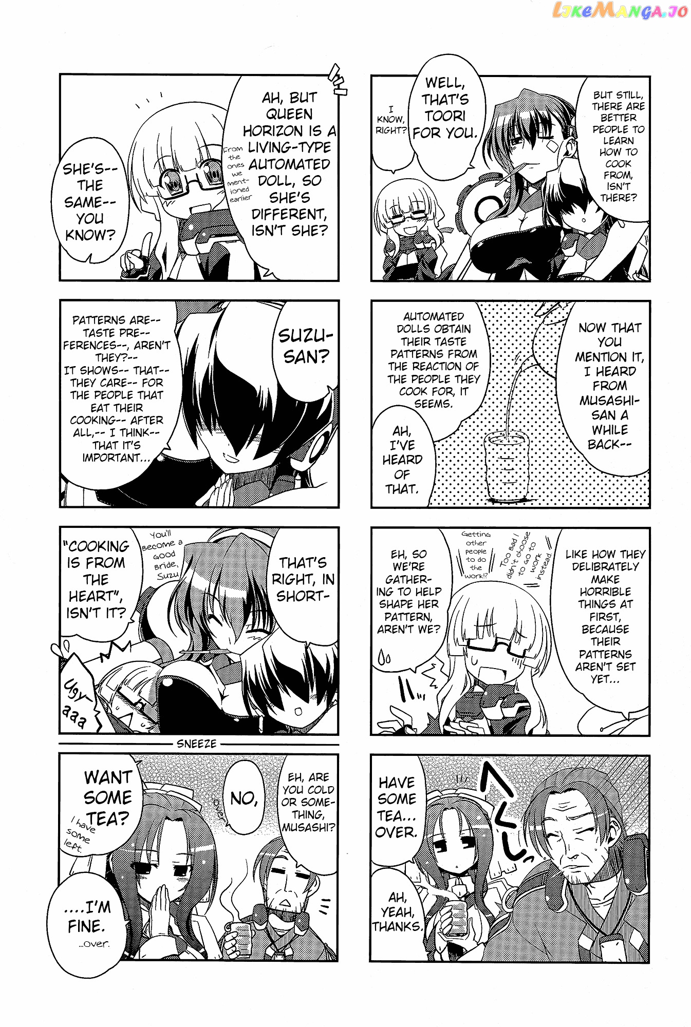 Kyoukai Senjou no Horizon - Official 4koma Anthology chapter 2 - page 22