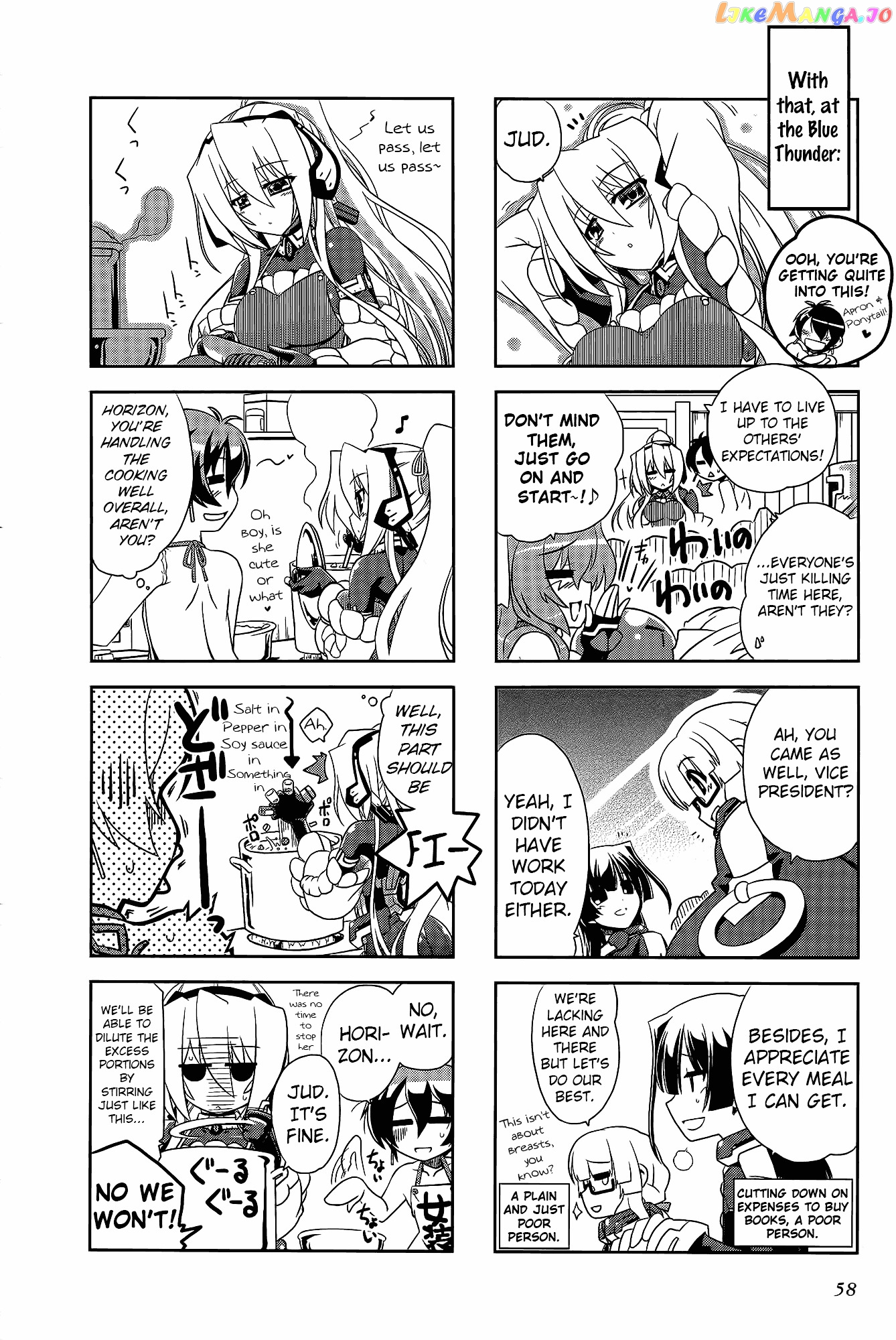 Kyoukai Senjou no Horizon - Official 4koma Anthology chapter 2 - page 23