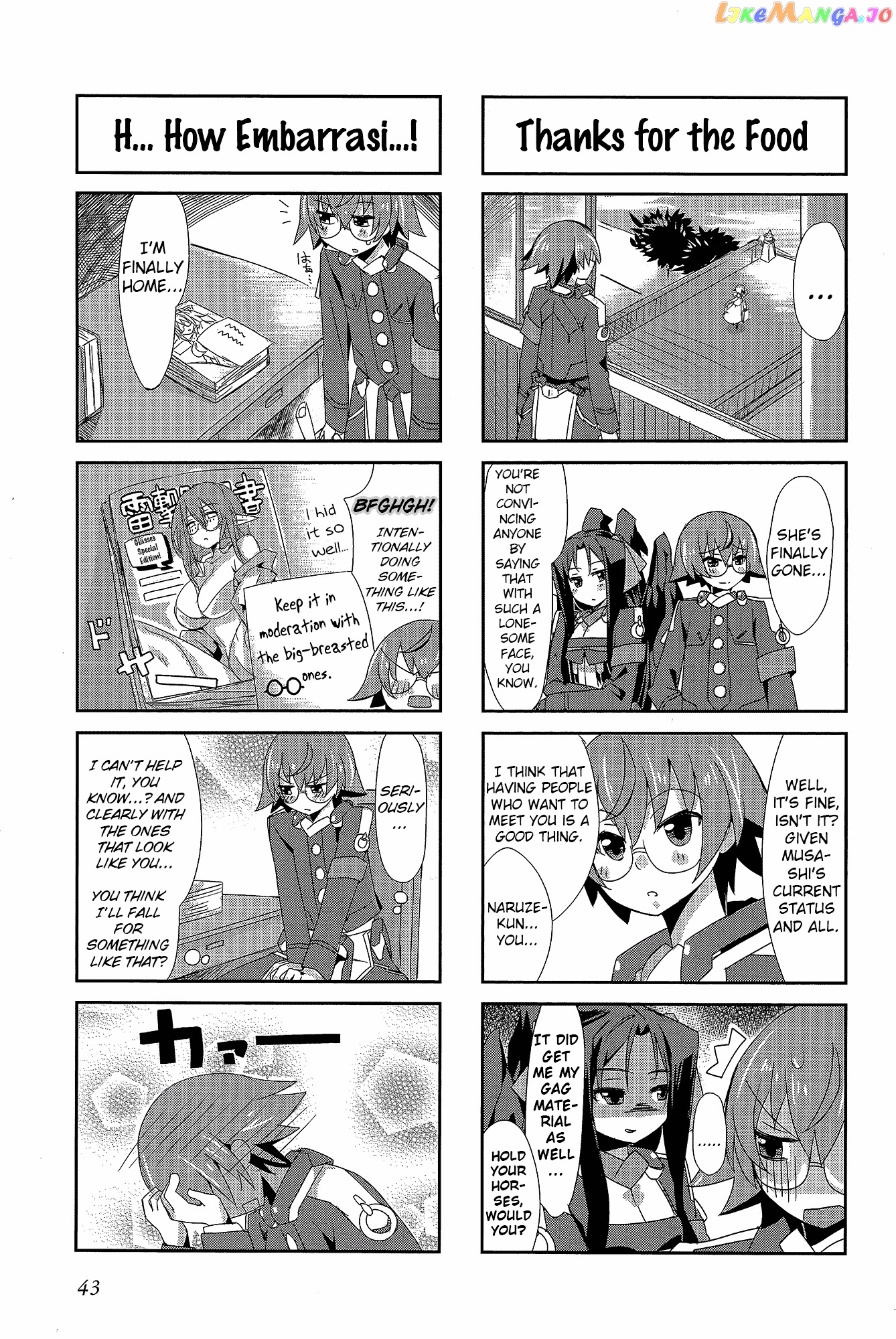 Kyoukai Senjou no Horizon - Official 4koma Anthology chapter 2 - page 8