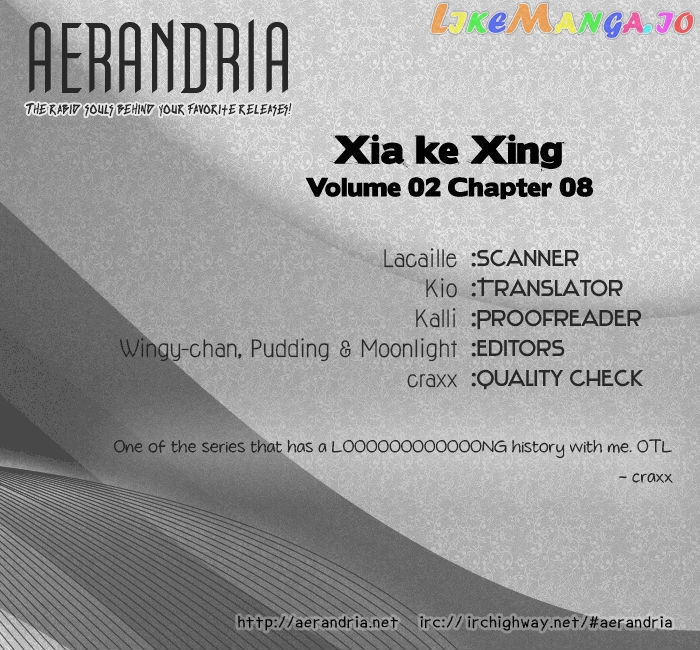 Xia Ke Xing chapter 8 - page 2