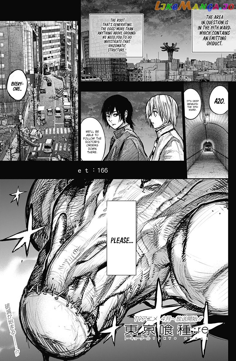 Tokyo Ghoul:re chapter 166 - page 2