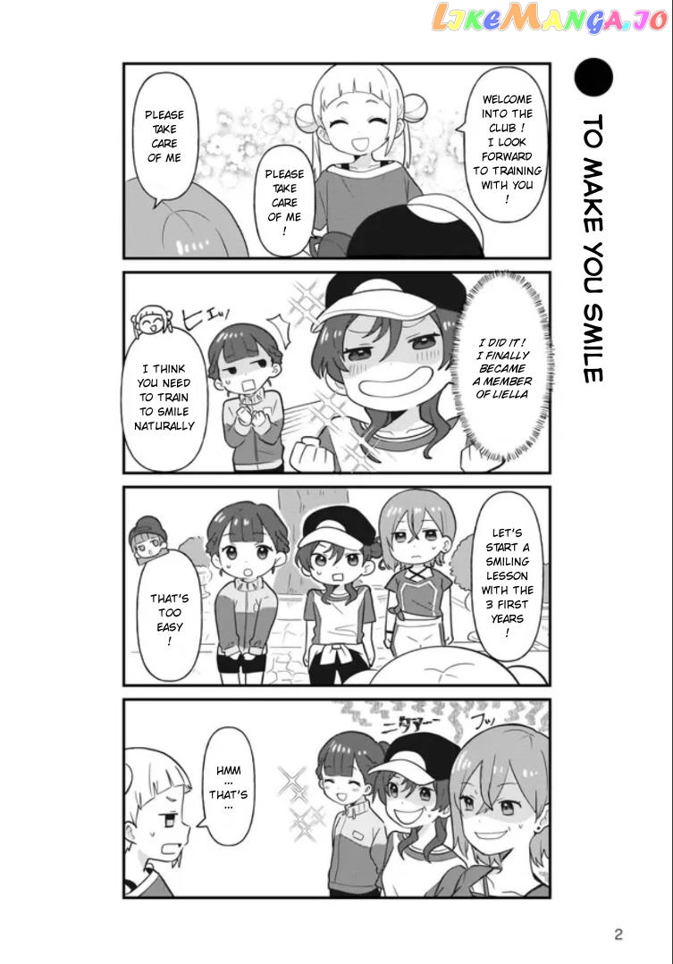 Love Live! Superstar!! Chii-Chan Buchou Wa Yuunou Desu! chapter 3 - page 2