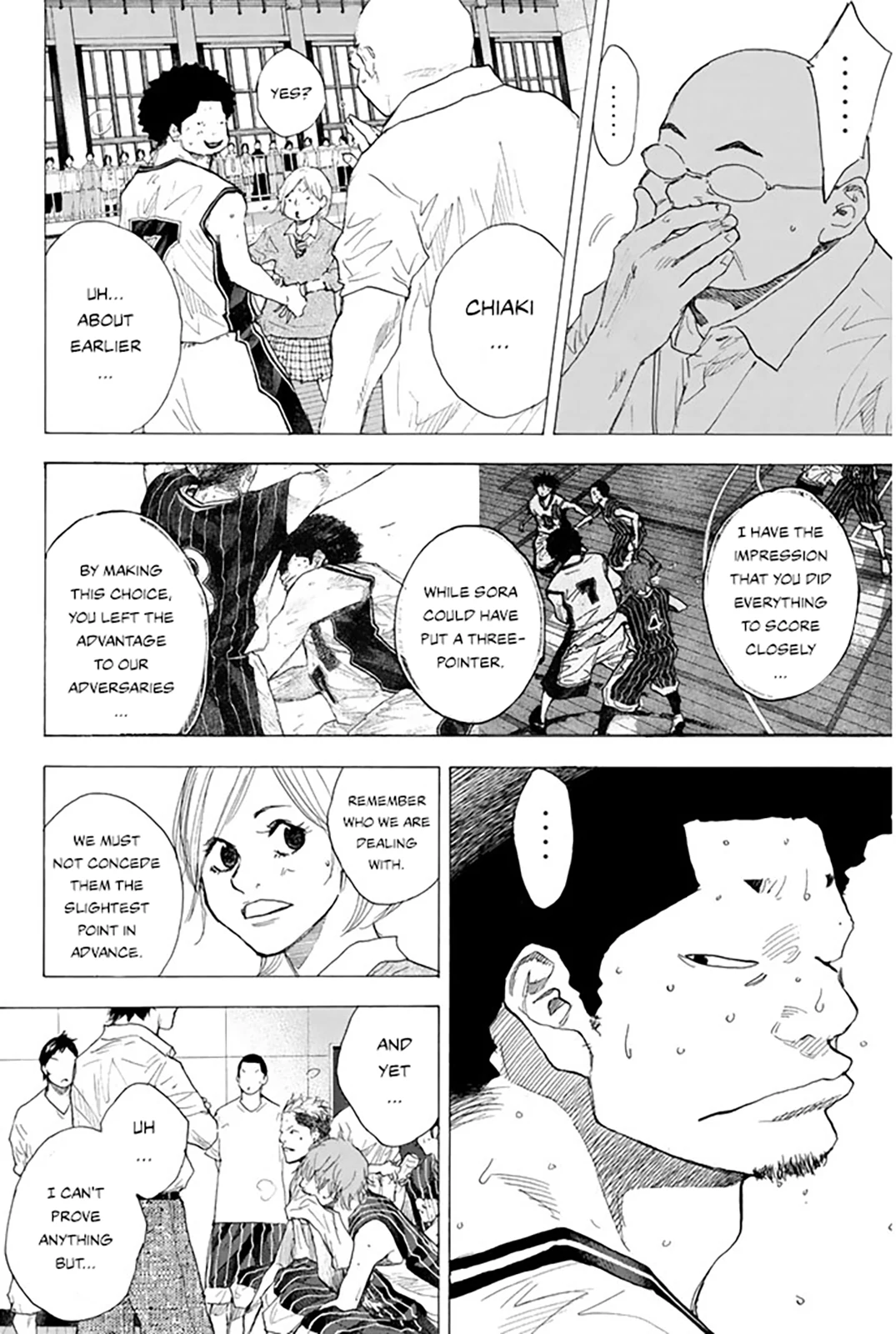 Ahiru No Sora chapter 250.8 - page 8