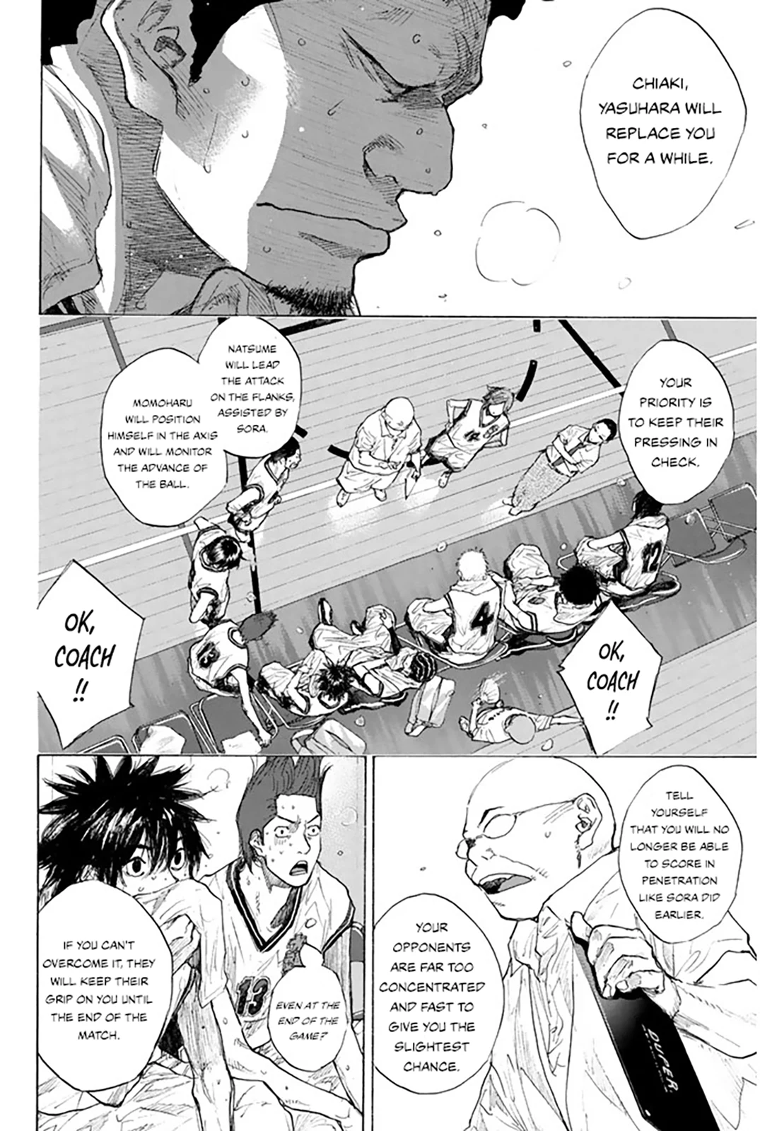 Ahiru No Sora chapter 249.4 - page 10