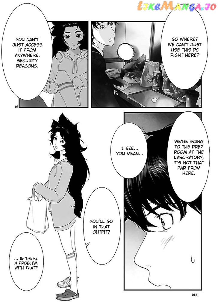 Steins;Gate - Eigoukaiki no Pandora chapter 1 - page 16