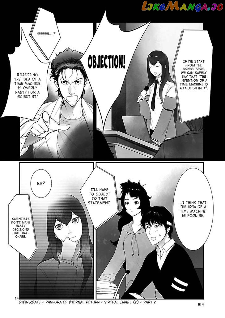 Steins;Gate - Eigoukaiki no Pandora chapter 2.5 - page 1