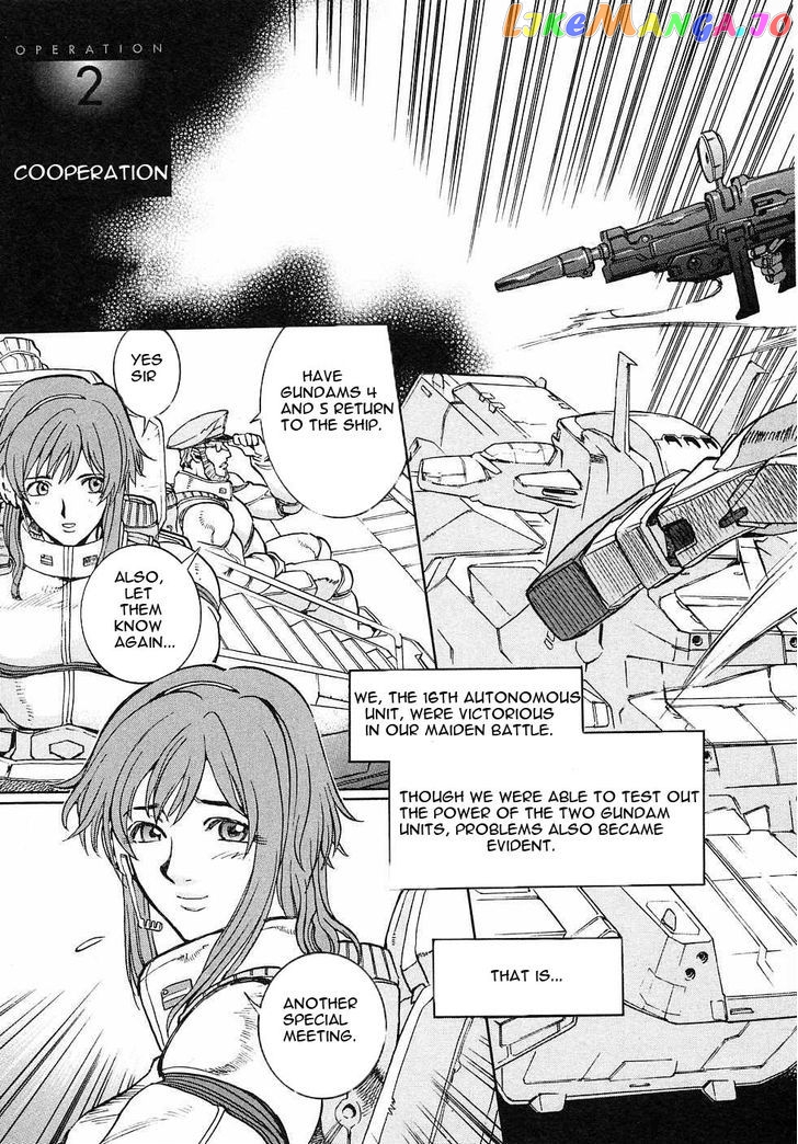 Kidou Senshi Gundam Gaiden – Sora, Senku No Hate Ni… chapter 2 - page 3