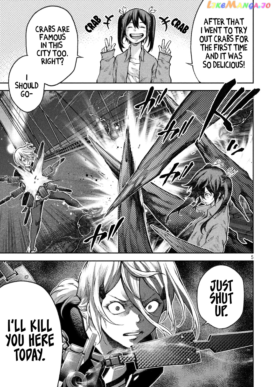 Tokoshie × Bullet - Shin Minato Koubou-sen chapter 11 - page 5
