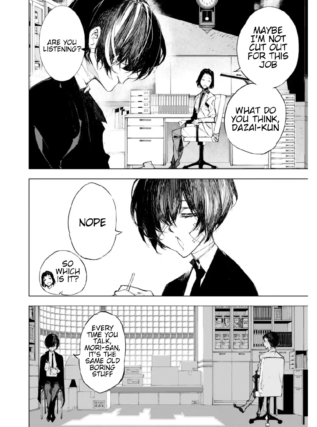 Bungou Stray Dogs: Dazai, Chuuya, Age Fifteen Chapter 1 - page 3