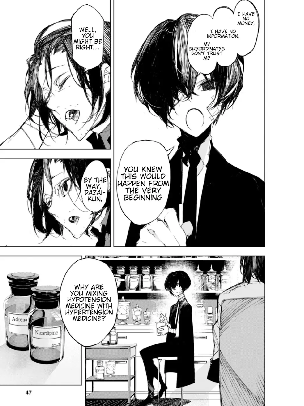 Bungou Stray Dogs: Dazai, Chuuya, Age Fifteen Chapter 1 - page 4