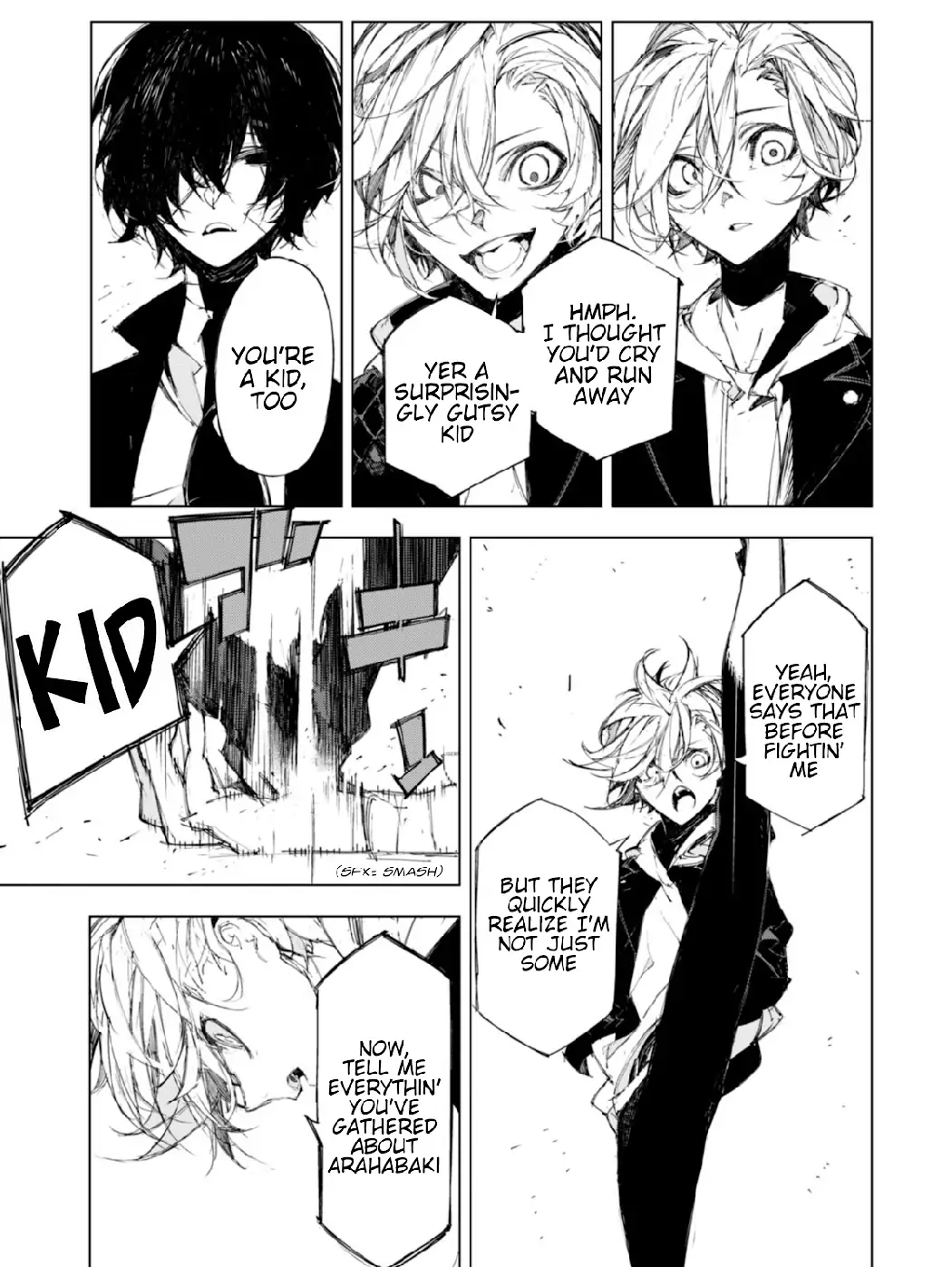 Bungou Stray Dogs: Dazai, Chuuya, Age Fifteen Chapter 1 - page 36