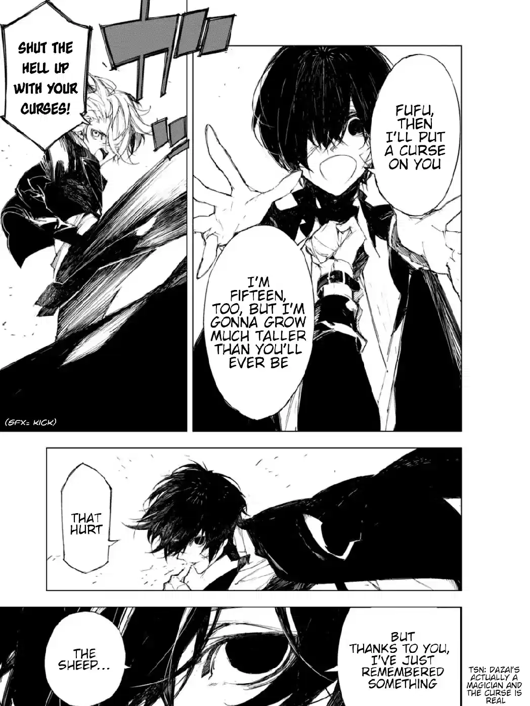 Bungou Stray Dogs: Dazai, Chuuya, Age Fifteen Chapter 1 - page 40