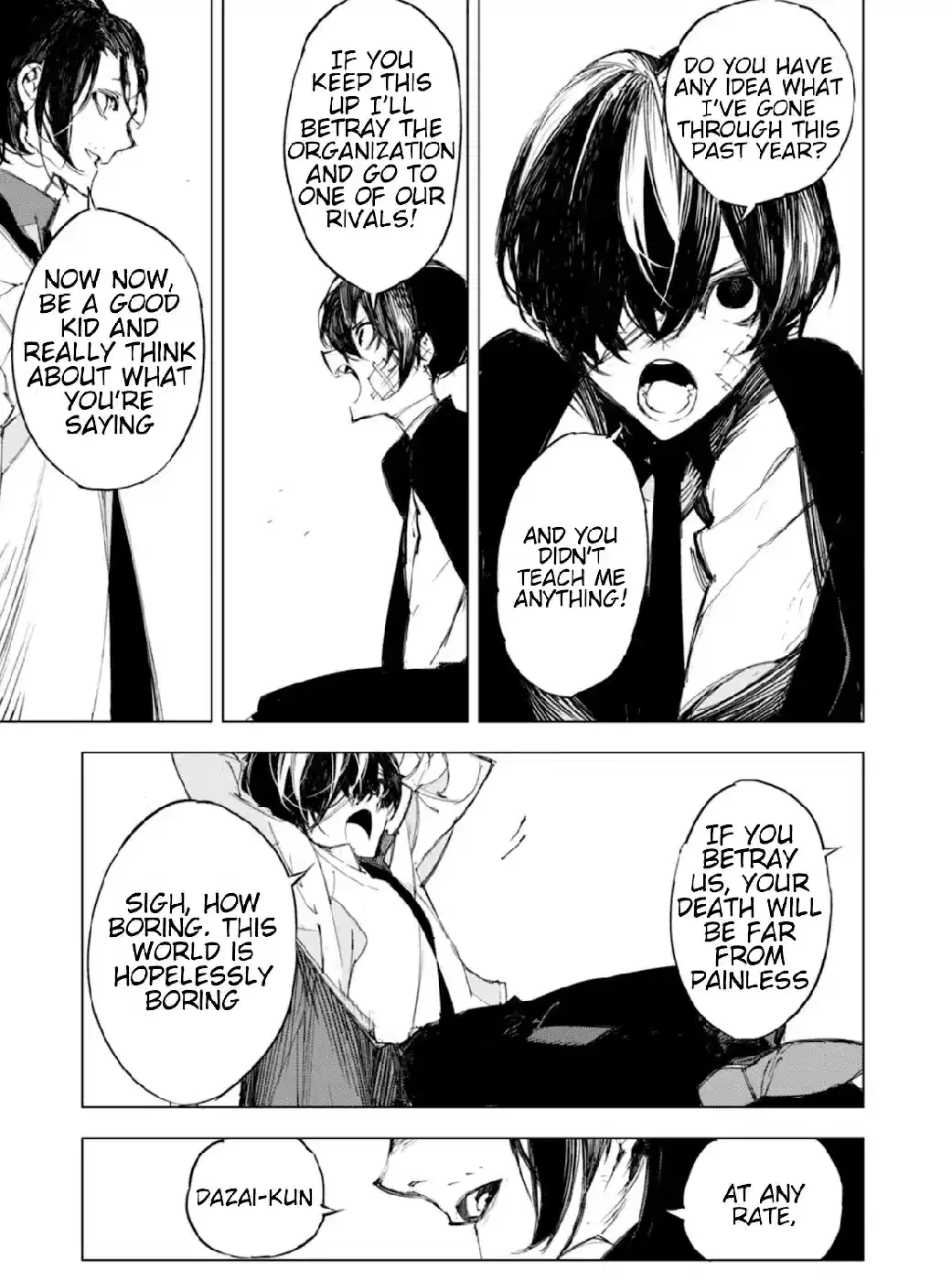 Bungou Stray Dogs: Dazai, Chuuya, Age Fifteen Chapter 1 - page 6