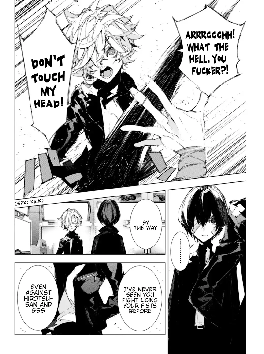 Bungou Stray Dogs: Dazai, Chuuya, Age Fifteen Chapter 7 - page 22