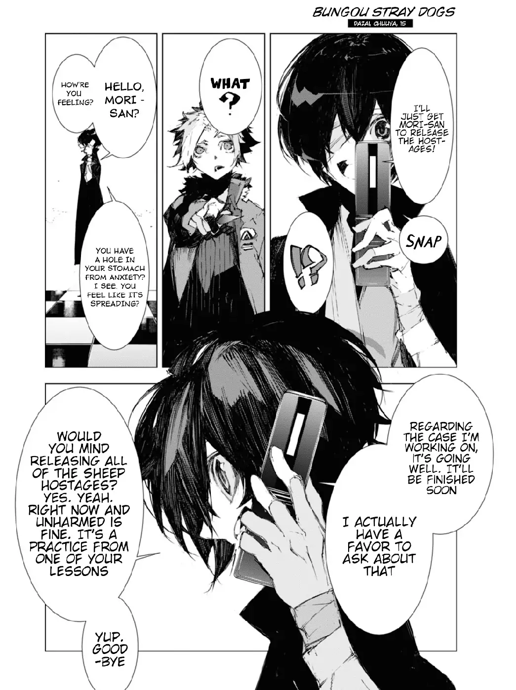 Bungou Stray Dogs: Dazai, Chuuya, Age Fifteen Chapter 7 - page 41