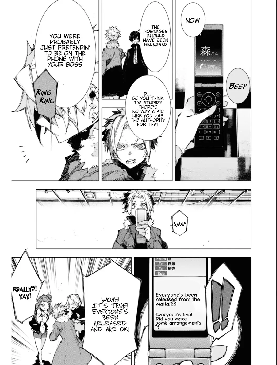 Bungou Stray Dogs: Dazai, Chuuya, Age Fifteen Chapter 7 - page 42