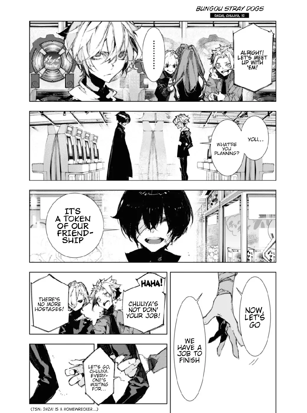 Bungou Stray Dogs: Dazai, Chuuya, Age Fifteen Chapter 7 - page 43