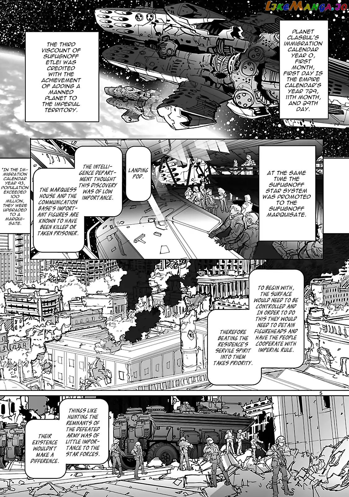 Seikai no Monshou (YONEMURA Kouichirou) chapter 18 - page 5