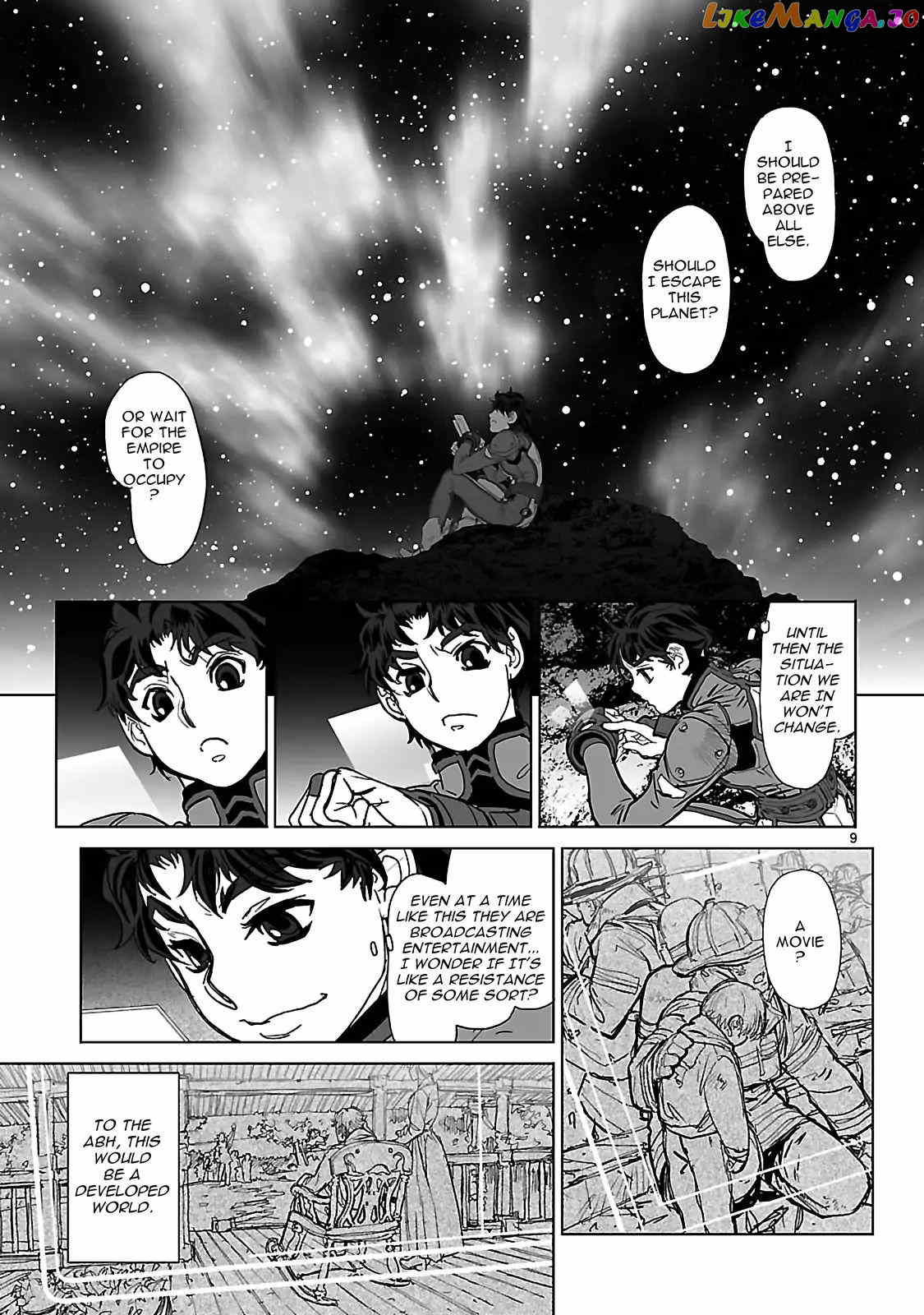 Seikai no Monshou (YONEMURA Kouichirou) chapter 18 - page 9