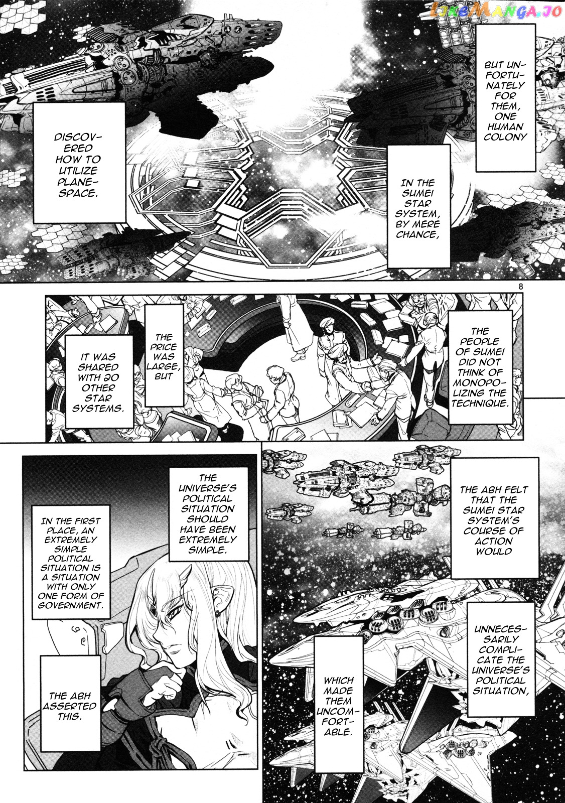 Seikai no Monshou (YONEMURA Kouichirou) chapter 8 - page 9