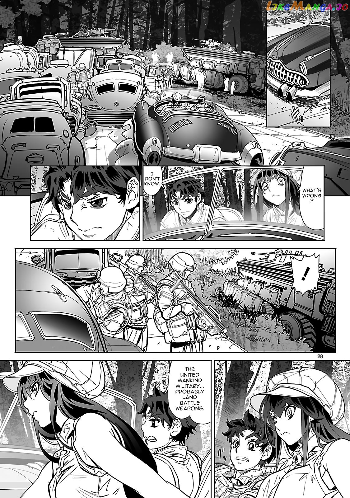 Seikai no Monshou (YONEMURA Kouichirou) chapter 22 - page 28