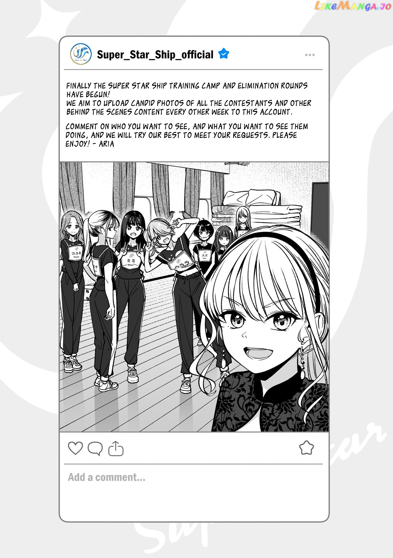 Idol×Idol Story! chapter 8.6 - page 1