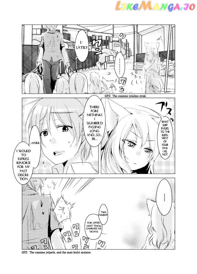 Nanka Kanojo ni Inumimi to Shippo ga Haetan Daga Ore wa Dousurebaii? chapter 2 - page 5