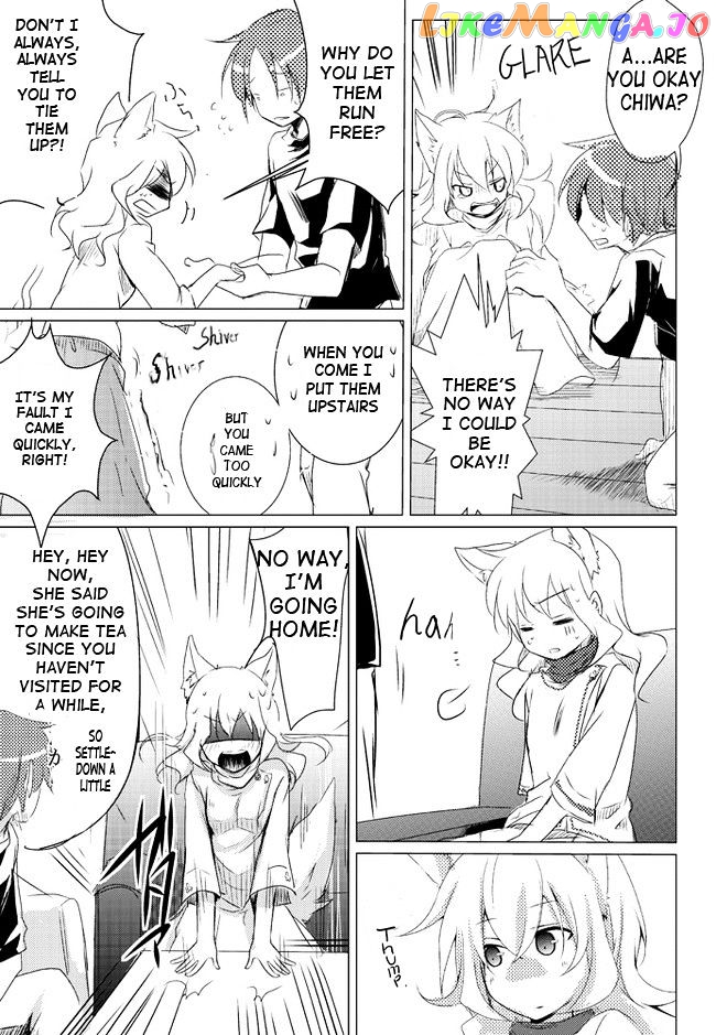 Nanka Kanojo ni Inumimi to Shippo ga Haetan Daga Ore wa Dousurebaii? chapter 9 - page 10