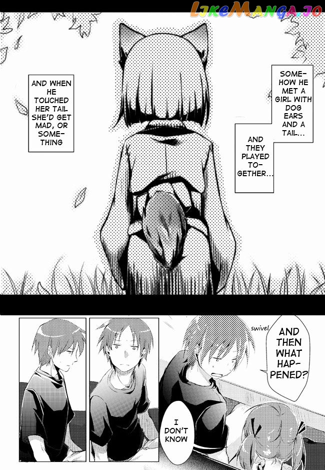 Nanka Kanojo ni Inumimi to Shippo ga Haetan Daga Ore wa Dousurebaii? chapter 9 - page 4