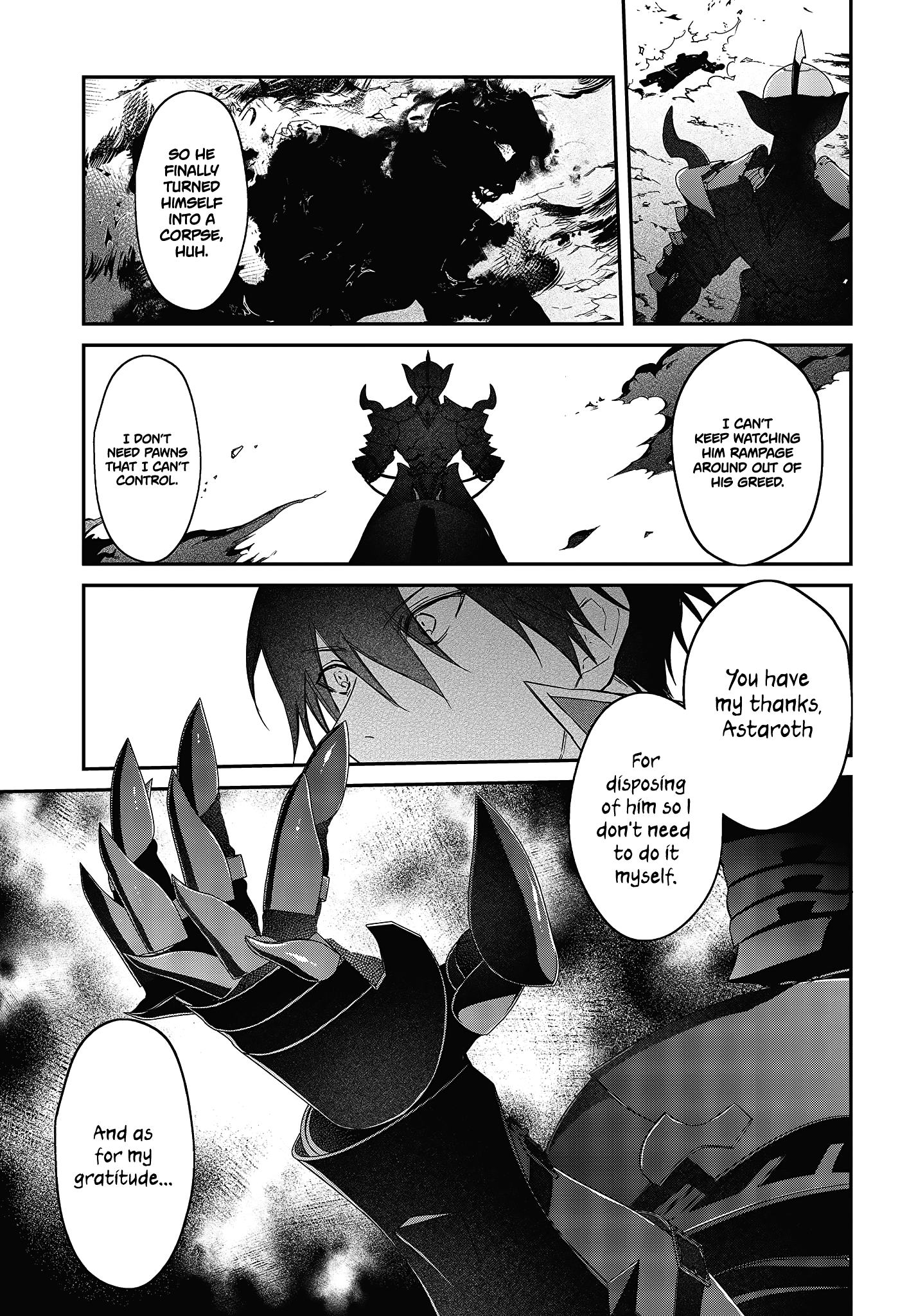 Realist Maou Niyoru Seiiki Naki Isekai Kaikaku chapter 19 - page 4