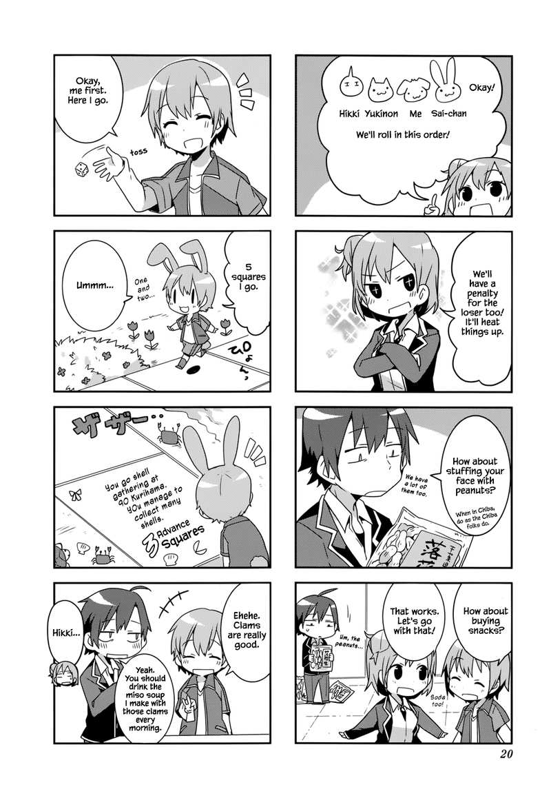 Yahari 4-Koma Demo Ore No Seishun Love Come Wa Machigatteiru. chapter 2 - page 4