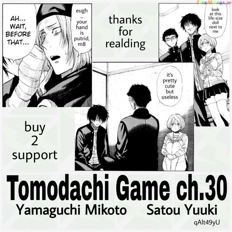 Tomodachi Game chapter 30 - page 34