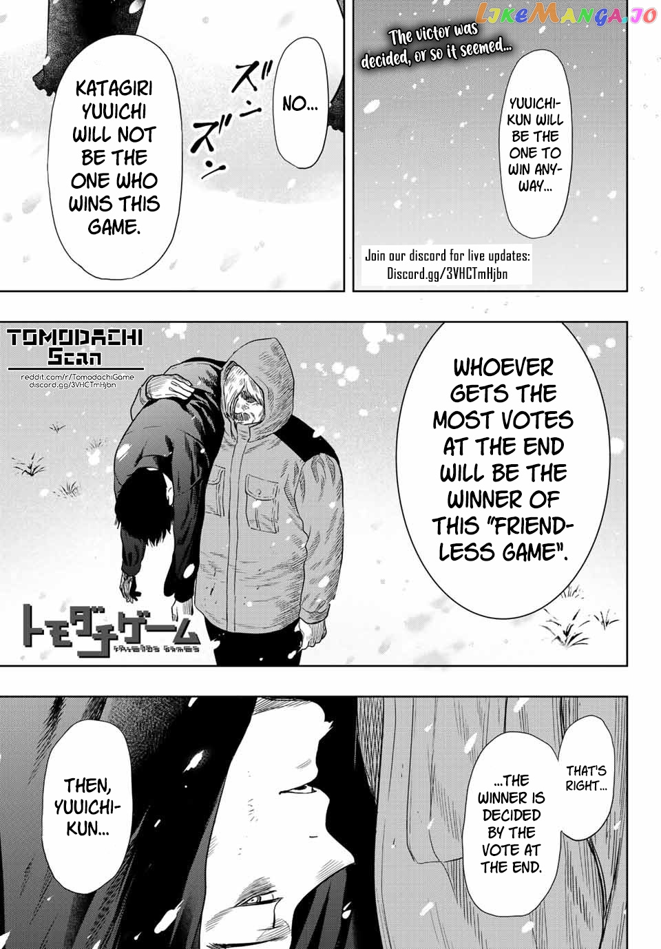 Tomodachi Game chapter 112 - page 1