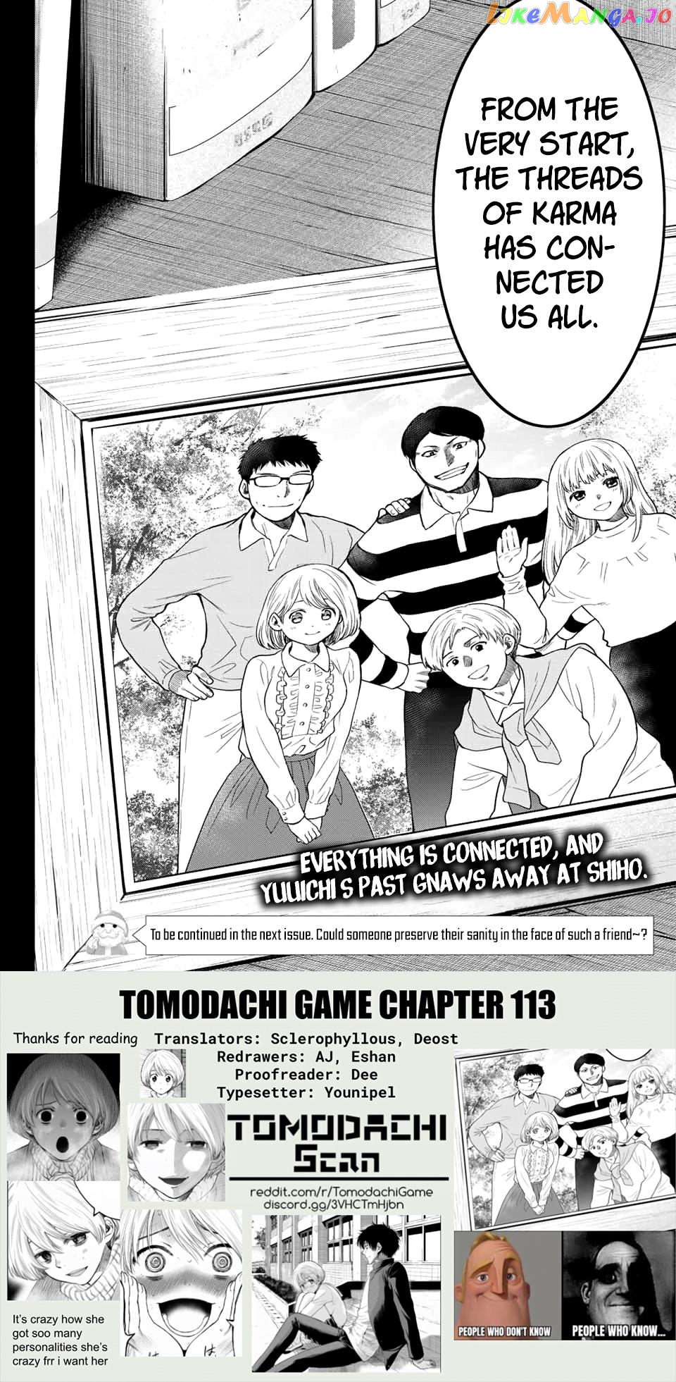 Tomodachi Game chapter 113 - page 33